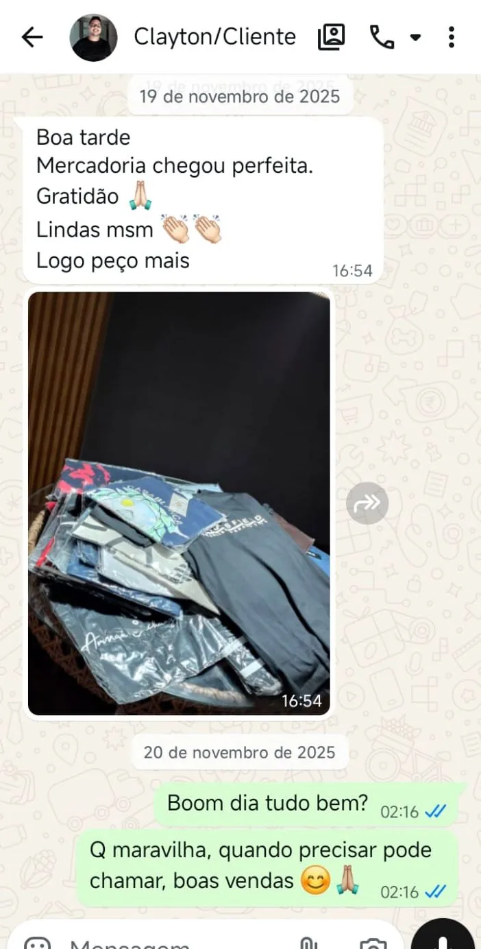 Depoimento de cliente
